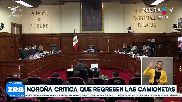 Fernández Noroña critica a ministros de la SCJN por no utilizar camionetas adquiridas