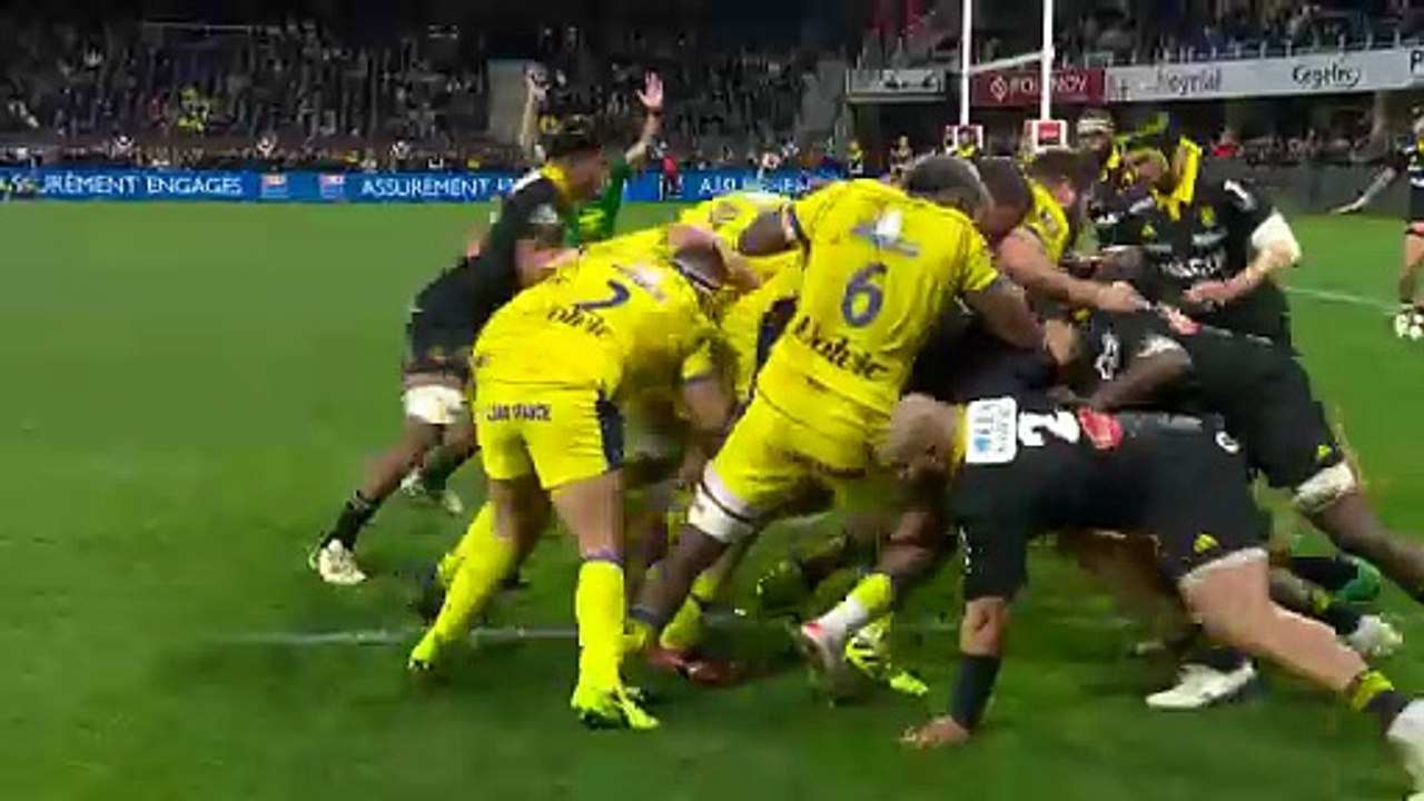 TOP 14 - Essai de pénalité (ASM) - ASM Clermont - Stade Rochelais