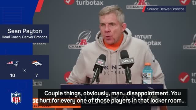 Payton blames turnovers and missed opportunities for Broncos' AFC Championship defeat