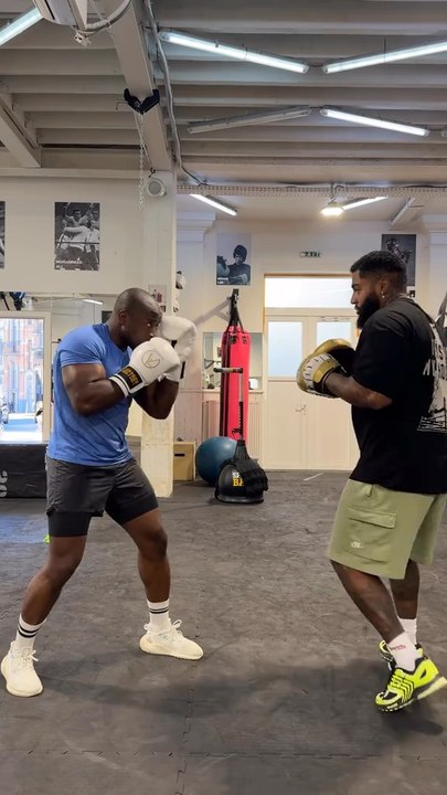 Boxing training