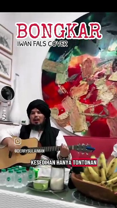 Bongkar - Iwan Fals Cover By Ustadz Derry Sulaiman