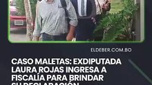 Caso Maletas: Exdiputada Laura Rojas ingresa a Fiscalía para brindar  su declaración