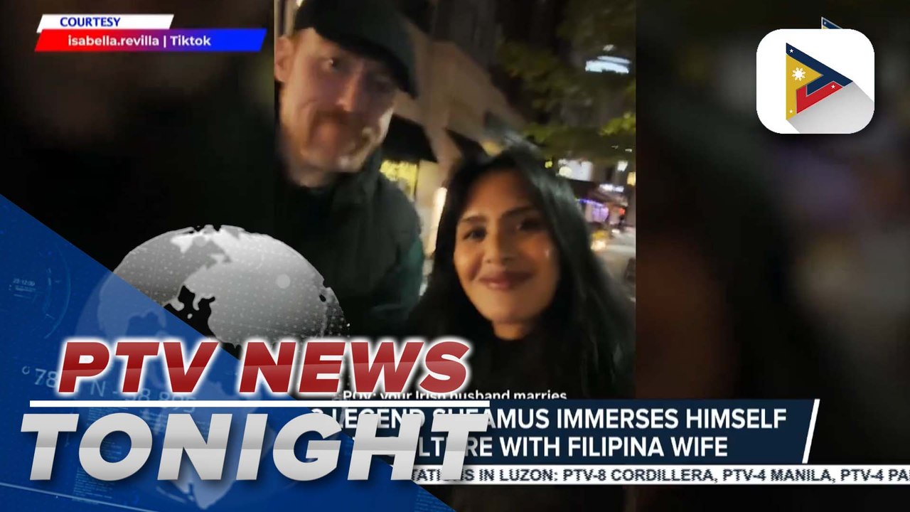 Wrestling legend Sheamus immerses himself in Filipino culture with Filipina wife