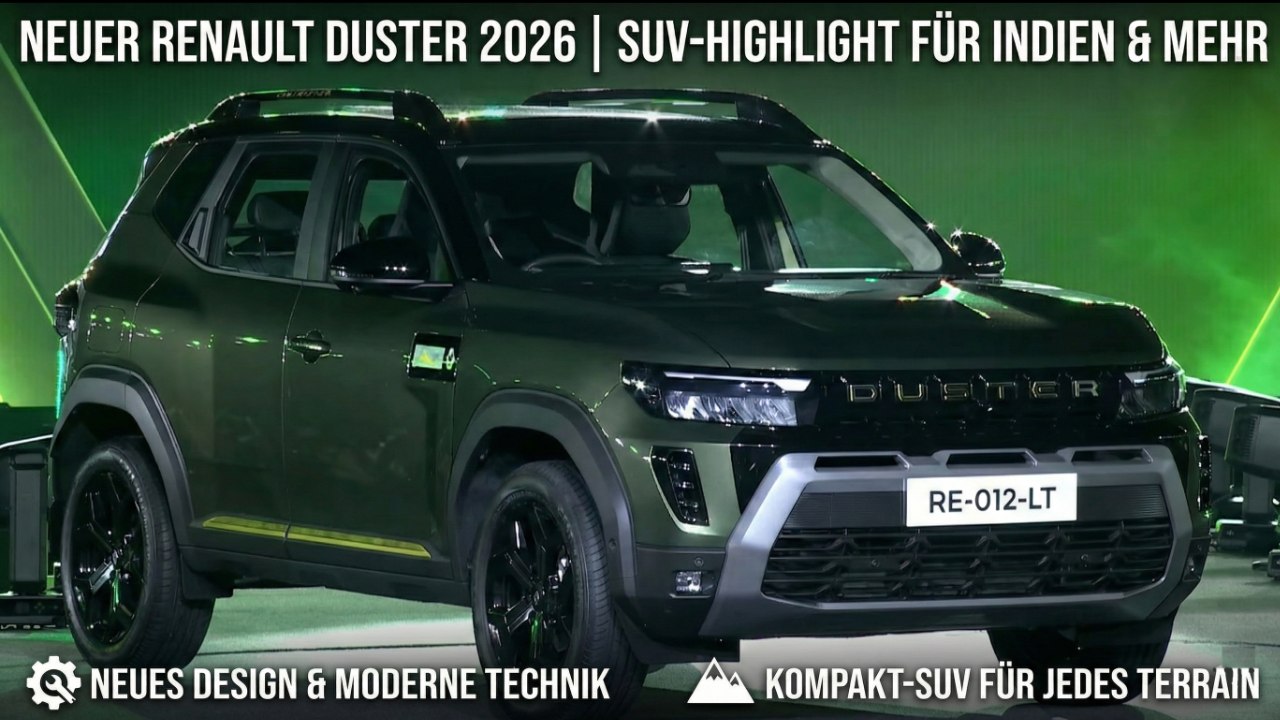 So stark kehrt der Renault (Dacia) Duster 2026 zurück auf die Straße