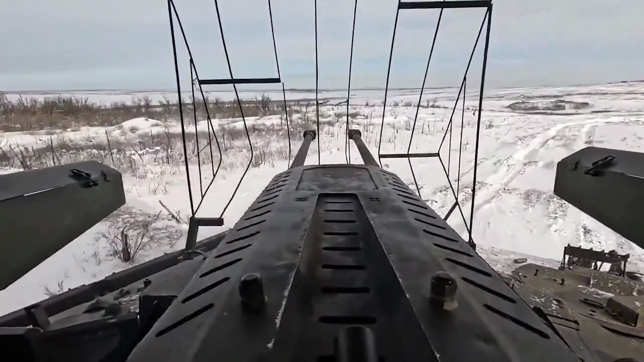 Russia releases video of BMPT Terminator and T-80BVM training