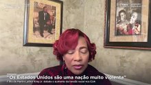 EXCLUSIVO: filha de Martin Luther King afirma que os EUA "são uma nação muito violenta"
