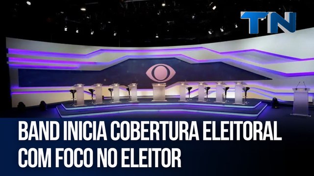 Band inicia cobertura eleitoral com foco no eleitor