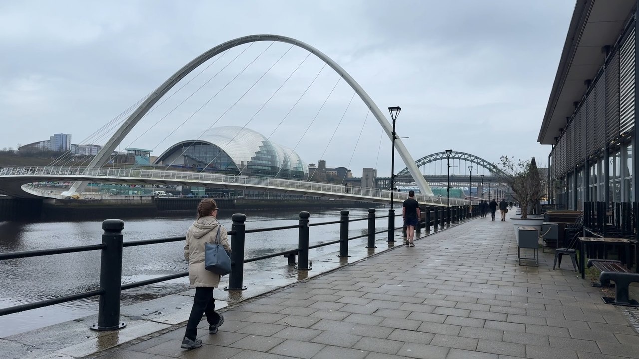 Newcastle Gateshead Millenium Bridge at 25