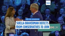 Conservative Party loses another lawmaker as Suella Braverman moves to Reform UK