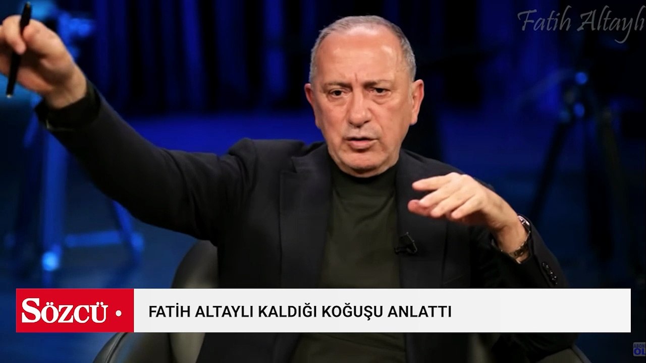 Fatih Altaylı kaldığı koğuşu anlattı