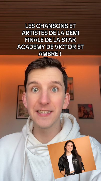 LES CHANSONS ET ARTISTES DE LA DEMI FINALE | STAR ACADEMY 2025 ⭐️