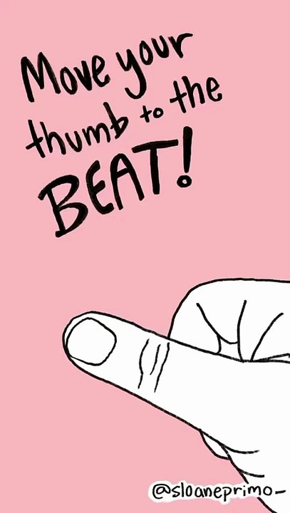 Thumb Dance Challenge 🐵 #rhythmgame #interactivegame #thumbchallenge #animation #2danimation - Sloane Primiano (720p, h264, youtube)