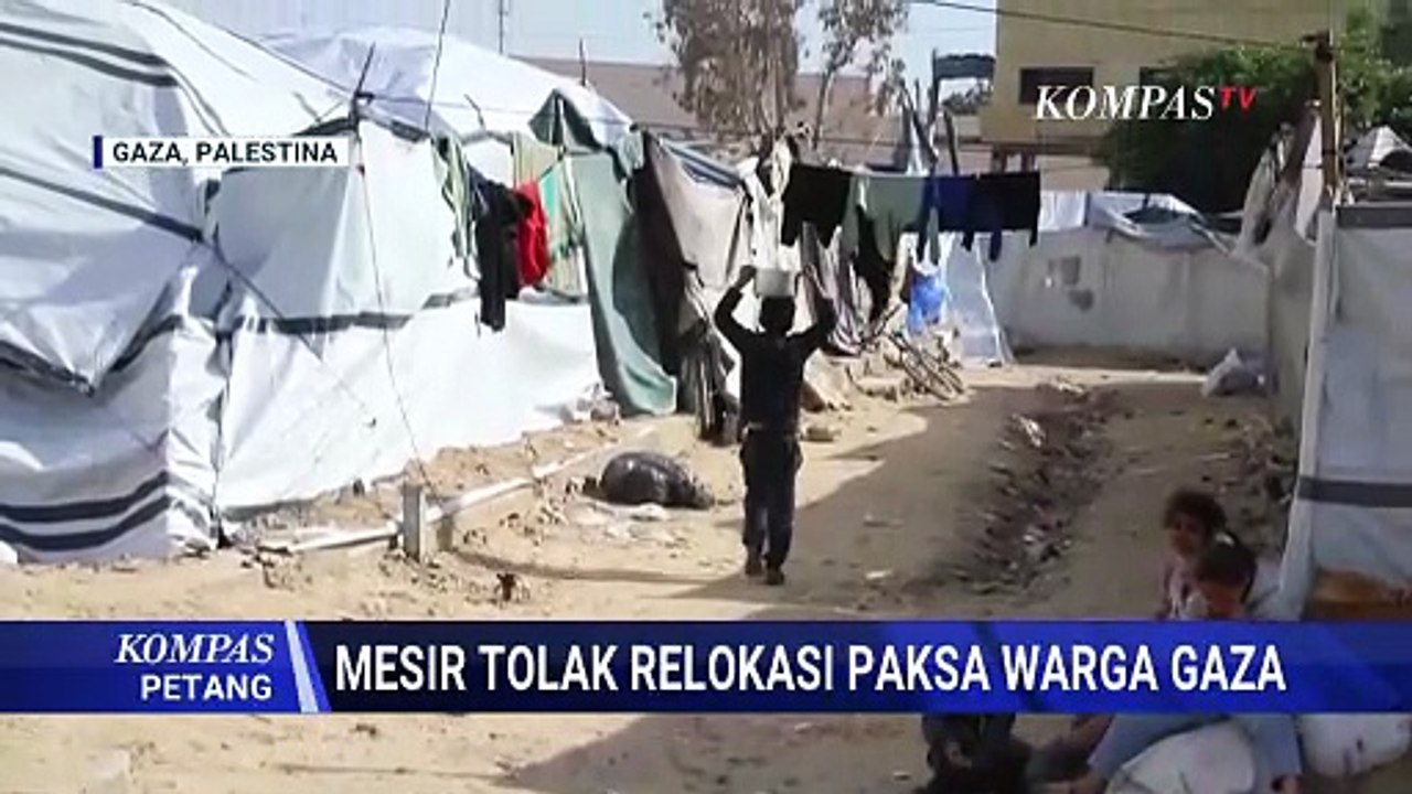Mesir Tegas Tolak Relokasi Paksa Warga Gaza, Pr...