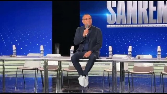 Sanremo, Carlo Conti racconta il suo Festival: Tanti generi diversi