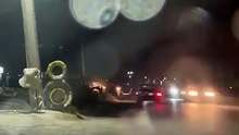 POV: You’re driving on a lonely highway at 2 AM... 🌙✨