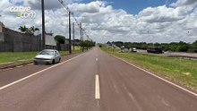 Carro é encontrado abandonado na marginal da PRc-467 em Cascavel