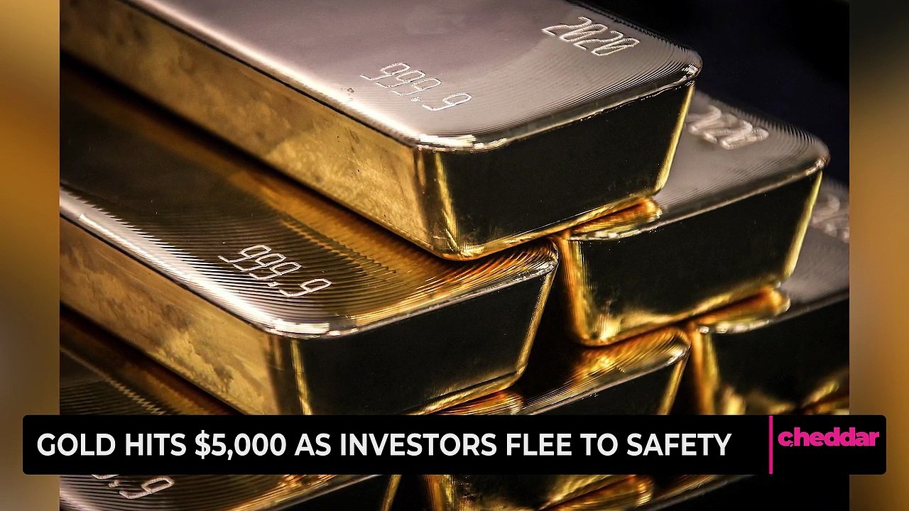 Gold Hits $5,000 as Investors Flee to Safety