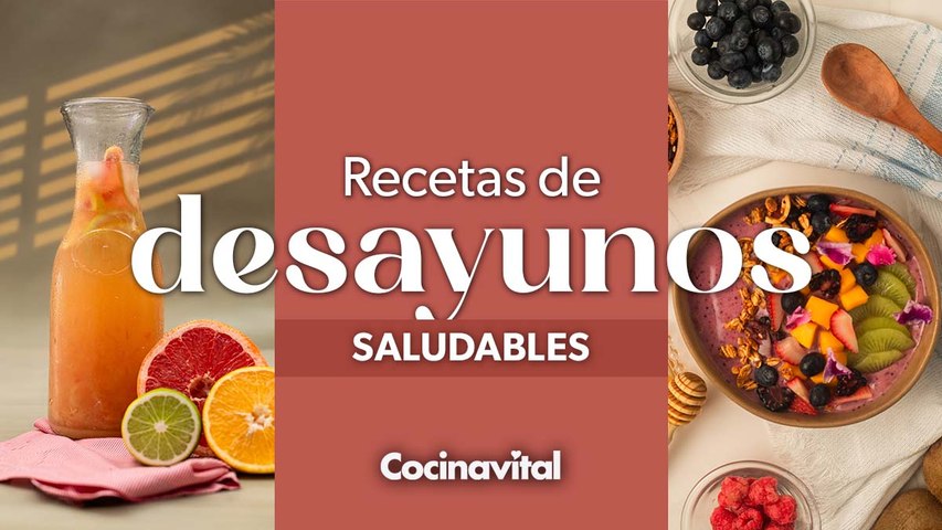 4 recetas de desayunos saludables y fáciles