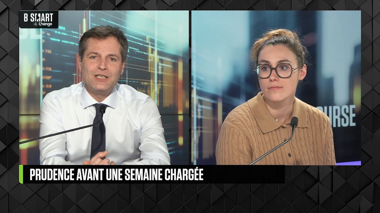 SMART BOURSE - Prudence avant une semaine chargée