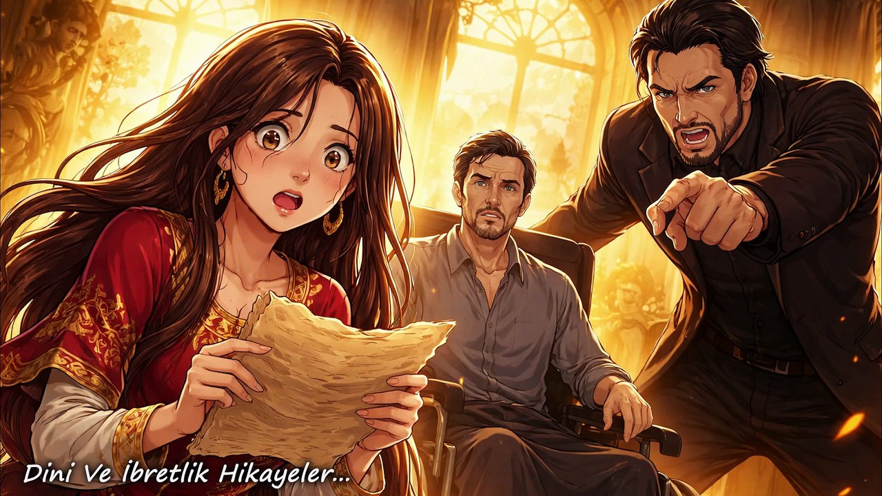 Yetim kızı felçli bir adamla evlenmeye zorladılar... ve düğünden sonra keşfettiği şey herkesi şok etti!