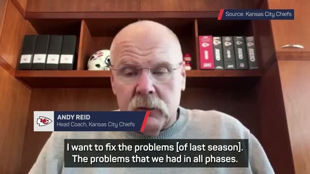 Reid desperate to fix Chiefs' problems next season