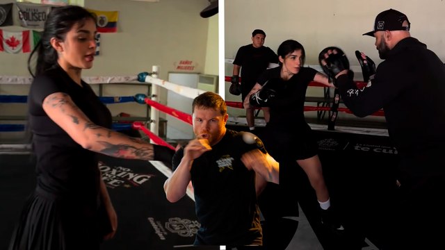 Karely Ruiz se prepara en el mundo del boxeo con el sello de Canelo Álvarez
