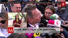 Lemus confirma que el caso Sandoval sigue bajo investigación