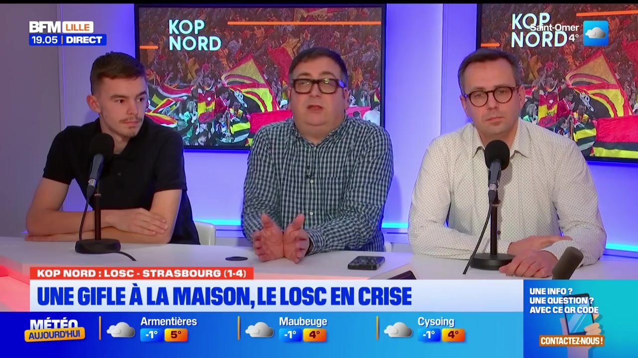 Kop Nord du lundi 26 janvier - Une gifle à la maison, le LOSC en crise