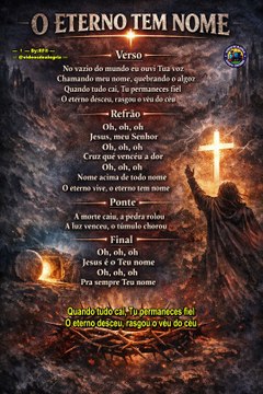 O Eterno Tem Nome — ✝ — #shorts #Jovenspregadores #espiritualidade #Deus #motivacao #religiao #Fé #AmorDeCristo #Gratidão #viral #instavideo #trending #dicas #entretenimento — @videosdealegria — By:RF® —