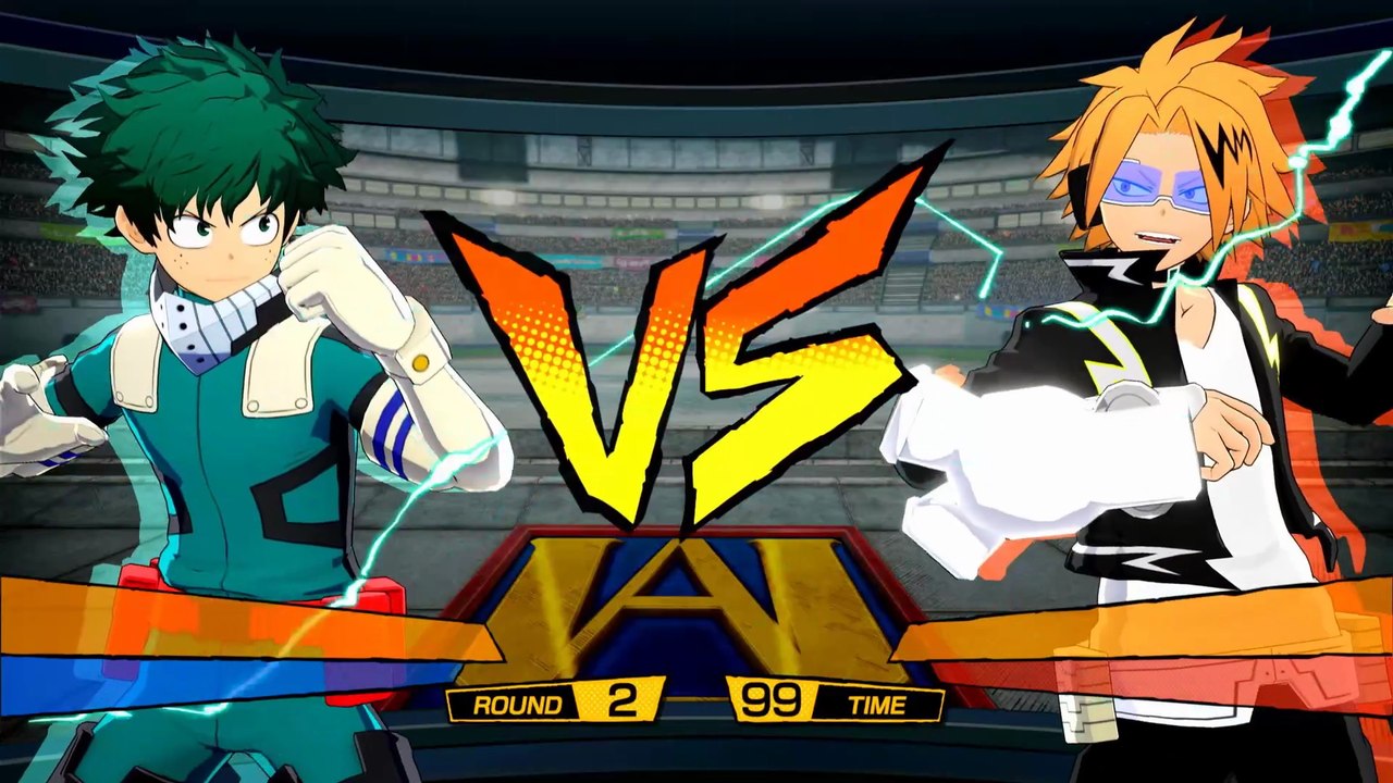 MY HERO ONES JUSTICE 2 - IZUKU MIDORIYA VS DENKI KAMINARI - GAMEPLAY