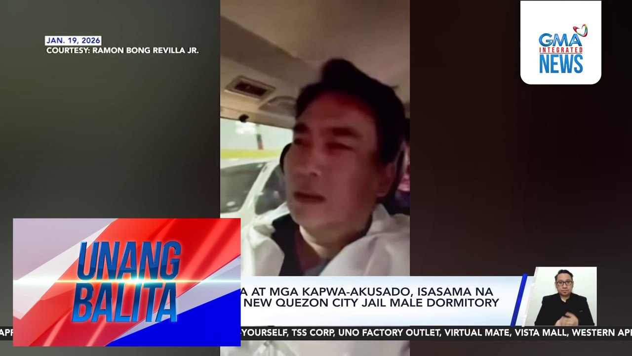 Dating Sen. Revilla at mga kapwa-akusado, isasama na sa ibang preso sa New Quezon City Jail Male Dormitory ngayong araw | Unang Balita