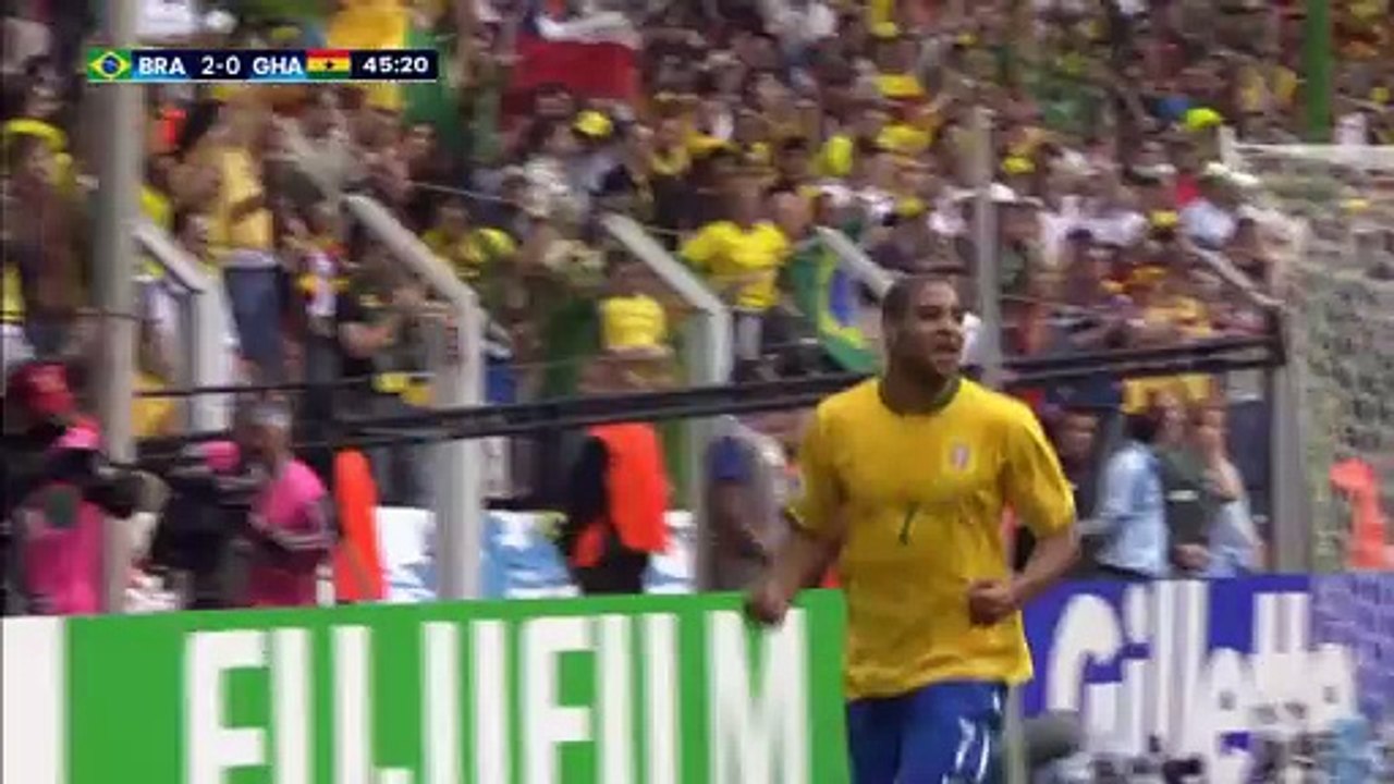Copa do Mundo 2006 Brasil x Gana (1/8 finais) com Galvão Bueno (Globo)