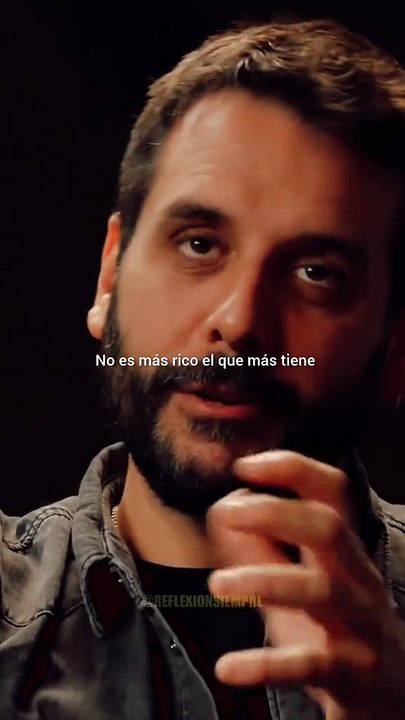 Ser rico no es tener mucho, es necesitar poco.