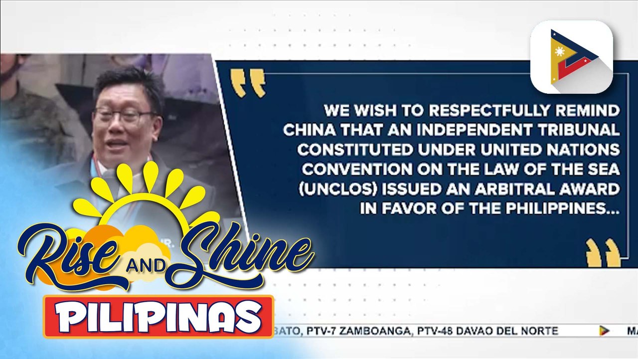 NSC, iginiit ang karapatan ng Pilipinas sa West Phl Sea sa kabila ng mga paulit-ulit na pahayag na ipinakakalat ng China