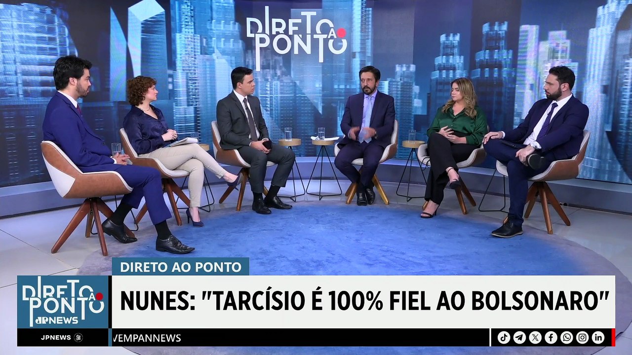 “Tarcísio é 100% fiel ao Bolsonaro", diz Ricardo Nunes | DIRETO AO PONTO