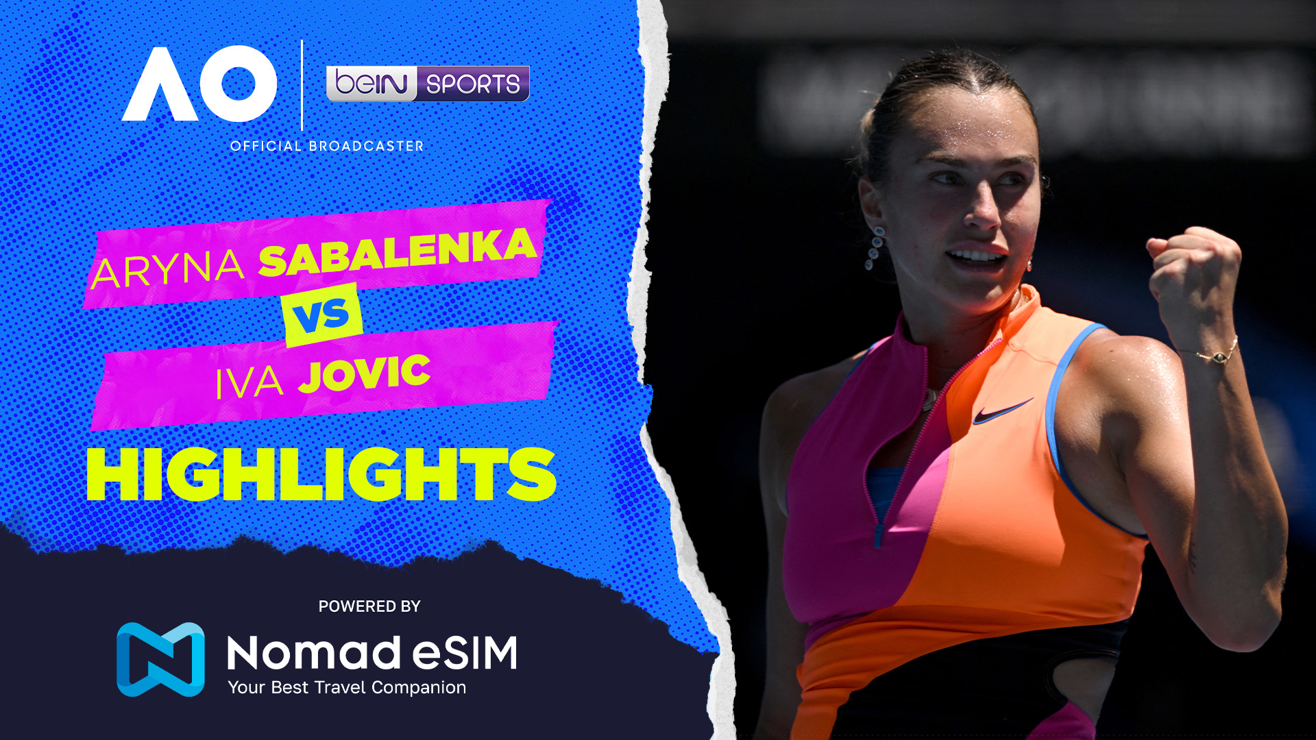 Aryna Sabalenka vs Iva Jovic | Match Highlights | Australian Open 2026
