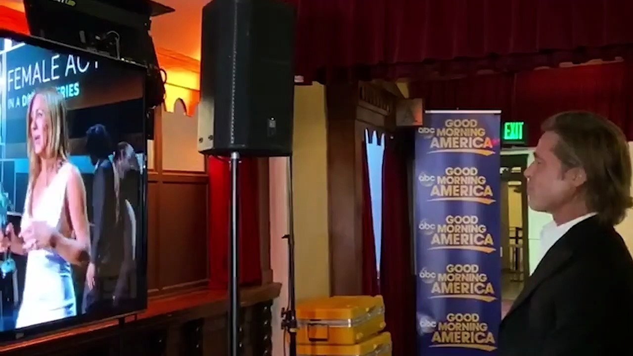 2020 SAG Awards Backstage: Jennifer Aniston & Brad Pitt Win Big, 'Parasite' Makes History | THR News