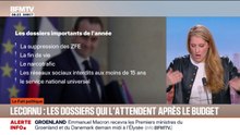 LE FAIT POLITIQUE D'ANNE - Les dossiers qui attendent Sébastien Lecornu après le budget