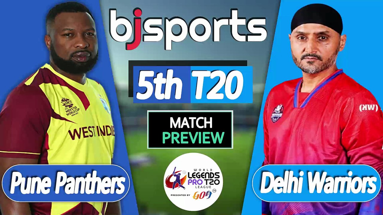 World Legends T20 2026 | Pune Panthers vs Delhi Warriors  5th T20 Match Preview |