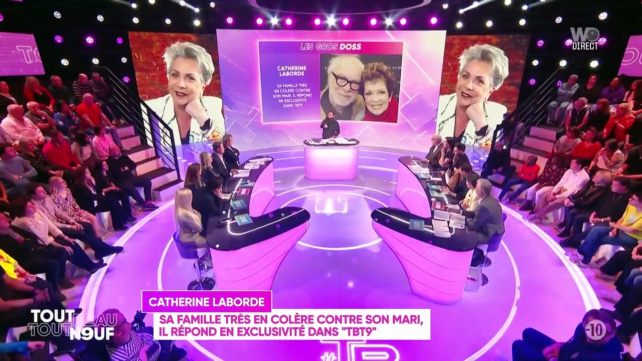 La mari de Catherine Laborde répond chez Cyril Hanouna aux critiques de la soeur de la présentatrice météo de TF1, François Laborde : "Elle ne supporte pas que l'on ne parle pas d'elle. Il faut arrêter les conneries !"