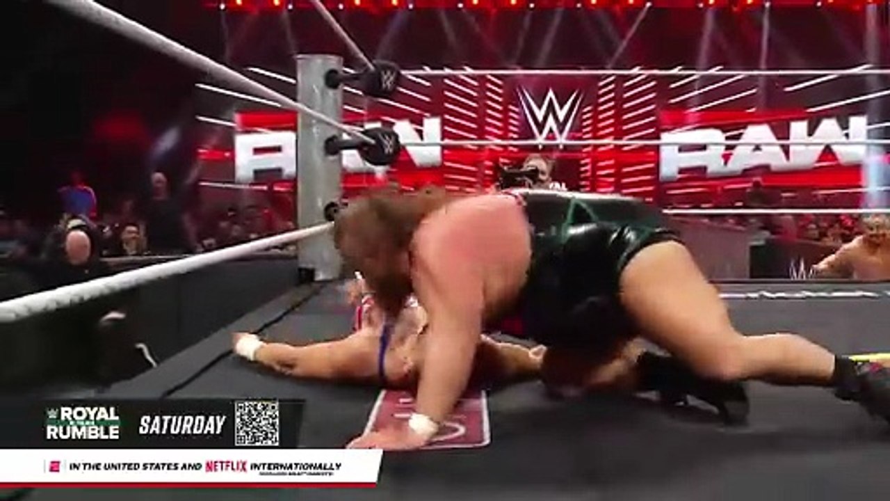 WWE RAW 26 JANUARY 2026 ALPHA ACADEMY WIN MATCH