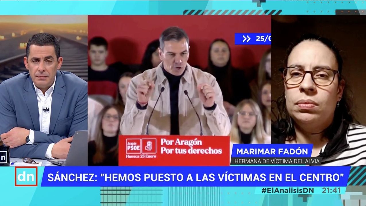 La hermana de un tripulante muerto en Adamuz estalla contra el Gobierno Sánchez: "No quiero compartir sitio con los asesinos de mi hermano"