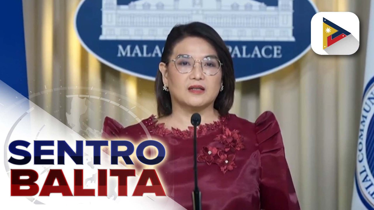 Malakanyang, muling iginiit na hindi manghihimasok si PBBM sa anumang reklamo laban sa kanya; Pangulo, nakatutok sa kanyang trabaho | ulat ni Kenneth Paciente