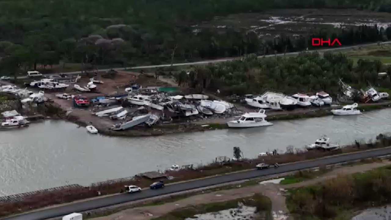 Antalya'da peş peşe hortumlar