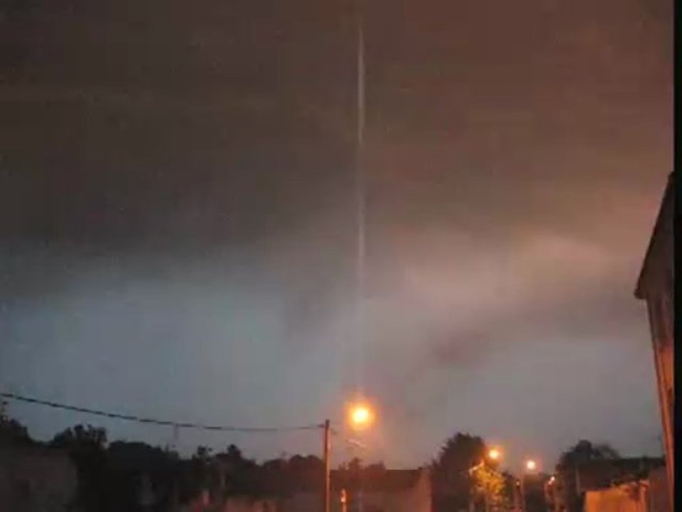 Orage en Drôme du 28 mai 2008