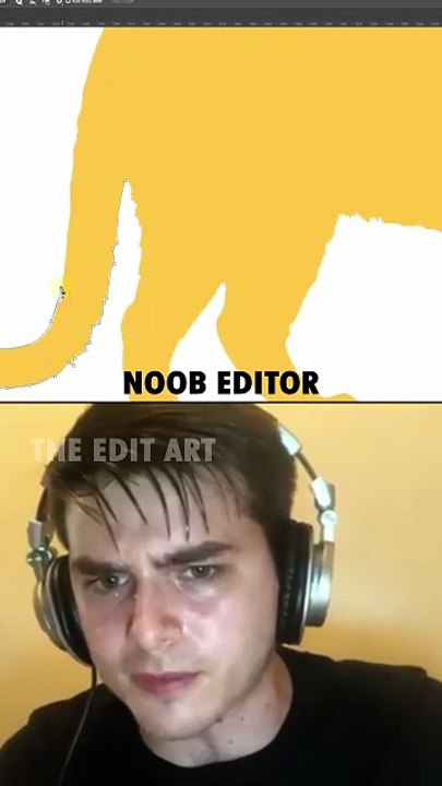 Logo Tracing | Photoshop | Noob vs pro Editor | The Edit Art | Beginner | Graphic designer