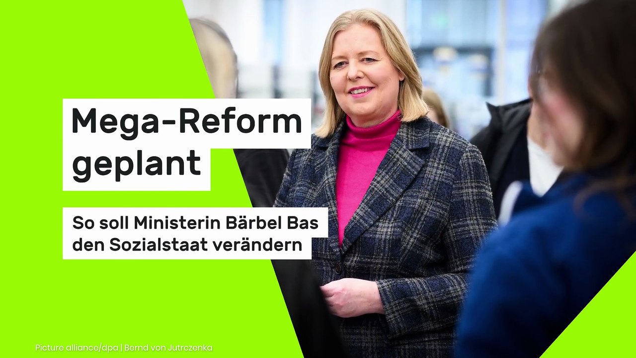 Mega-Reform geplant: So soll Ministerin Bärbel Bas den Sozialstaat verändern