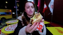 $100 Street Food Challenge in NYC!