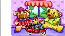 Babytv art bear in the car