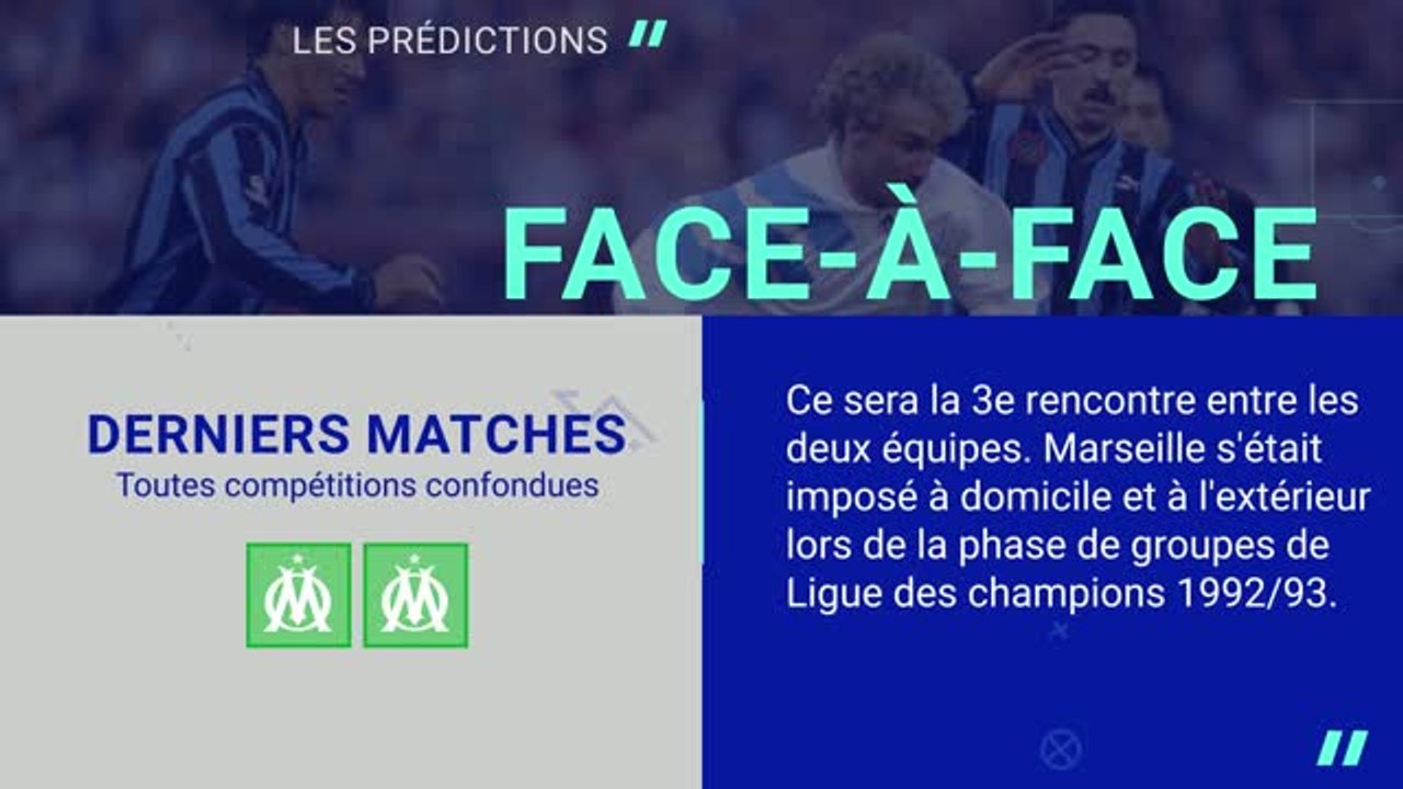 Ligue des champions - Bruges vs. Marseille, les prédictions d'Opta